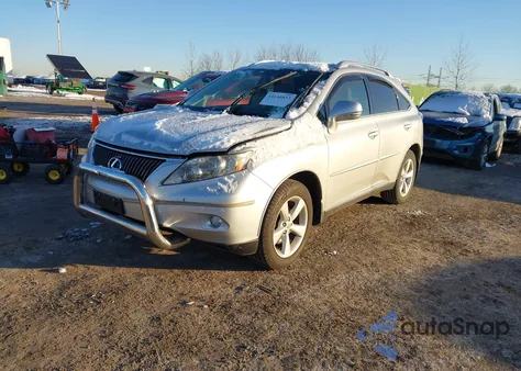 2011 Lexus Rx 350 from USA, damaged, VIN 2T2BK1BA2BC110731
